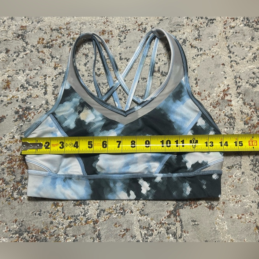 LULULEMON Strap It Like It's Hot Bra Blooming Pixie Aquamarine - Picture 6 of 12
